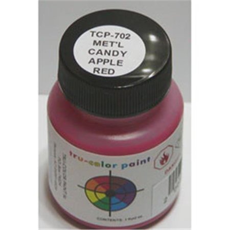 TRU-COLOR PAINT Tru-Color Paint TCP702 Metallic Candy Apple Red TCP702